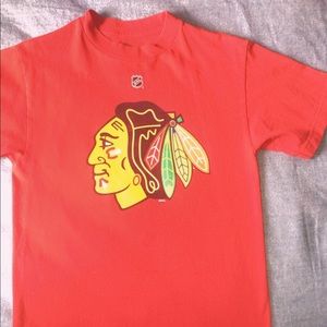 Reebok CHICAGO BLACKHAWKS tee shirt